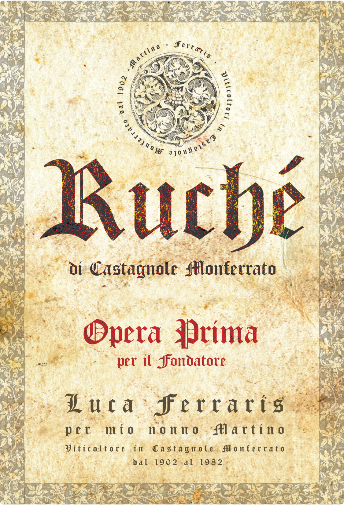 Ruche di Castagnole Monferrato Riserva 'Opera Prima', Ferraris 2021