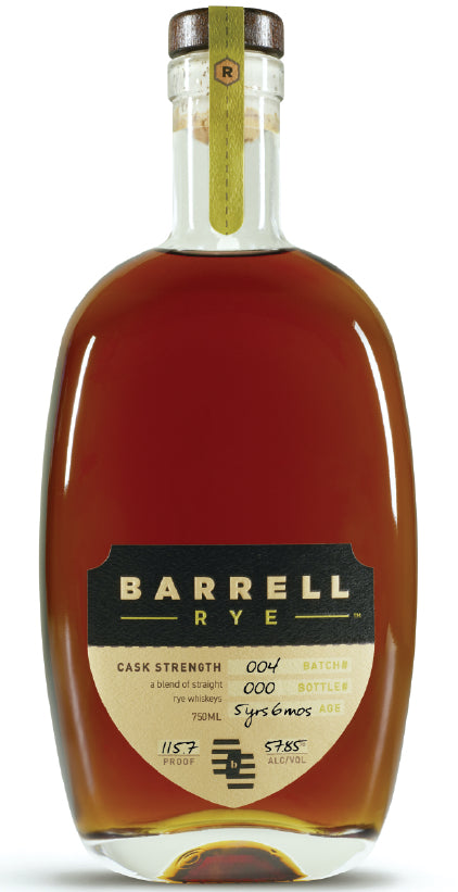 Rye #4, 115.7 Proof, Barrell Craft Spirits