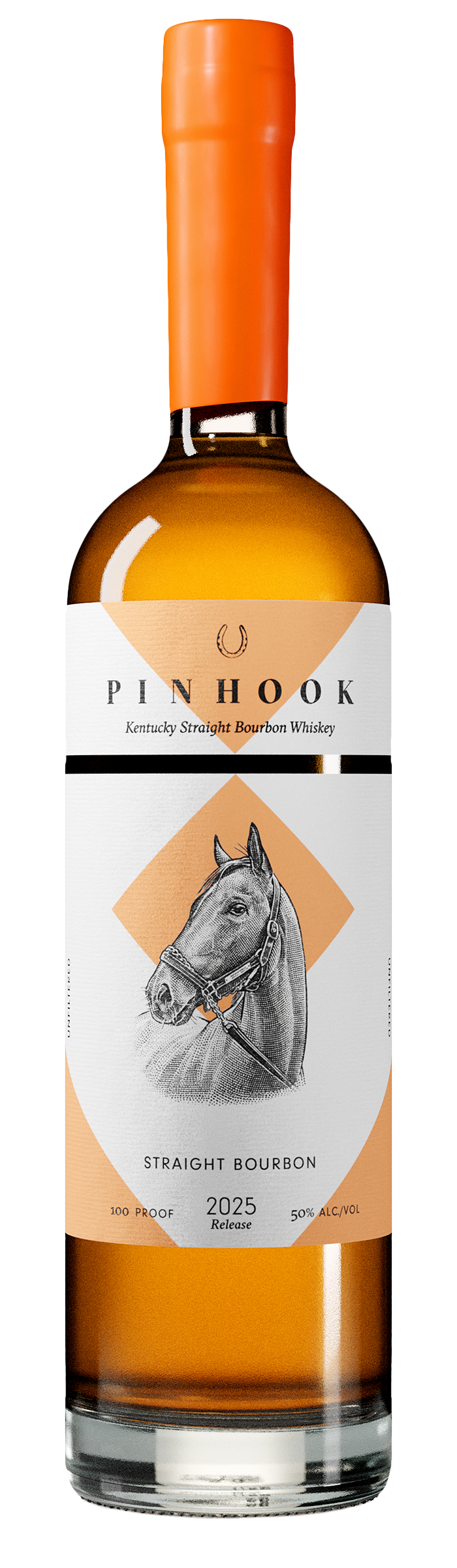 Straight Bourbon Whiskey, 2025 [Orange Wax], Pinhook