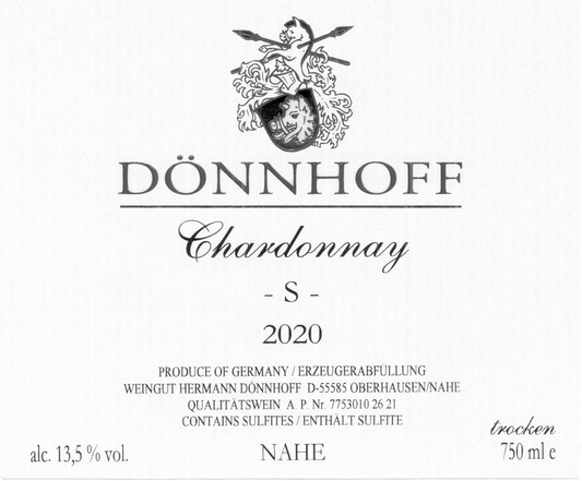 Chardonnay 'S', Donnhoff 2023