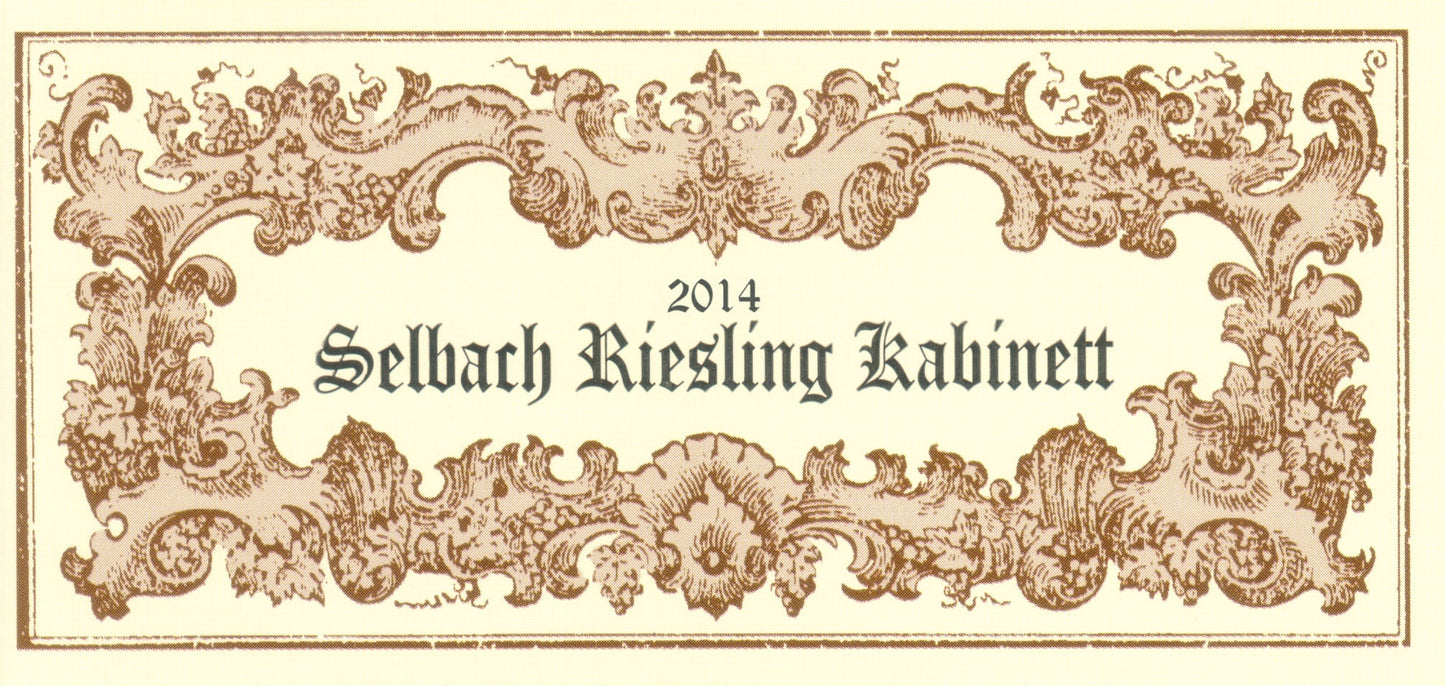 Saar Riesling Kabinett, J&H Selbach