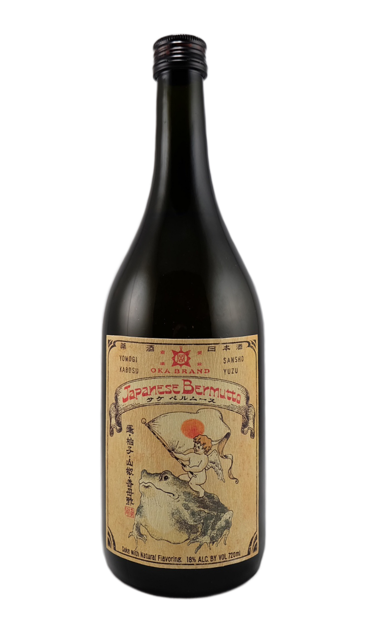 Sake Vermouth, 'Japanese Bermutto', Oka Brand