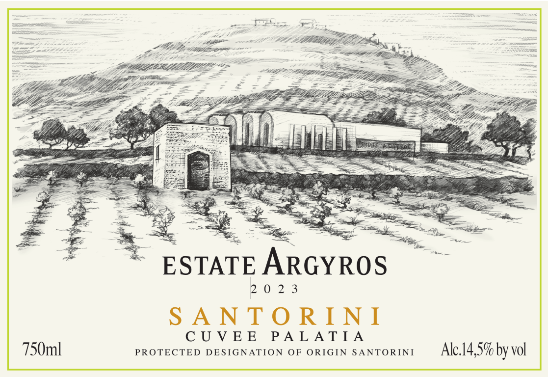 Santorini Assyrtiko 'Cuvee Palatia', Estate Argyros 2023