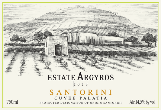 Santorini Assyrtiko 'Cuvee Palatia', Estate Argyros 2023