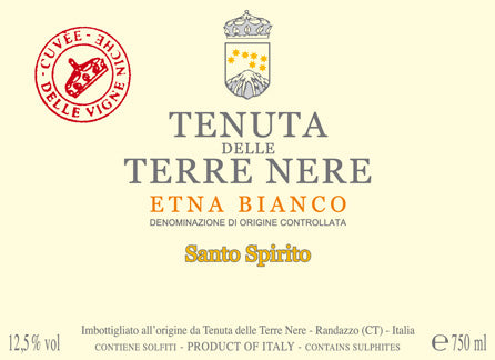 Etna Bianco 'Le Vigne Niche-Santo Spirito', Terre Nere 2024