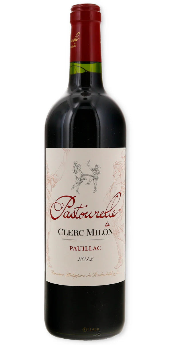 Bx Pastourelle De Clerc Milon Pauillac 2012