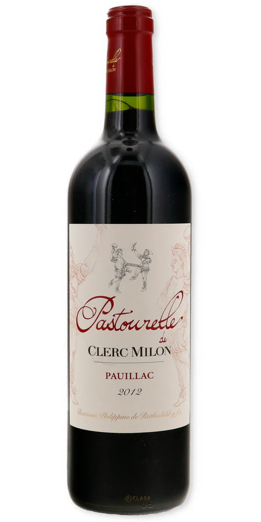 Bx Pastourelle De Clerc Milon Pauillac 2012