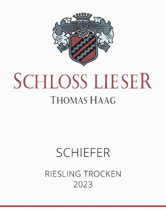 Schiefer' Riesling Trocken, Schloss Lieser