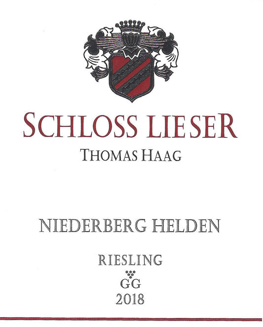 Niederberg Helden Riesling Grosses Gewachs, Schloss Lieser 2023