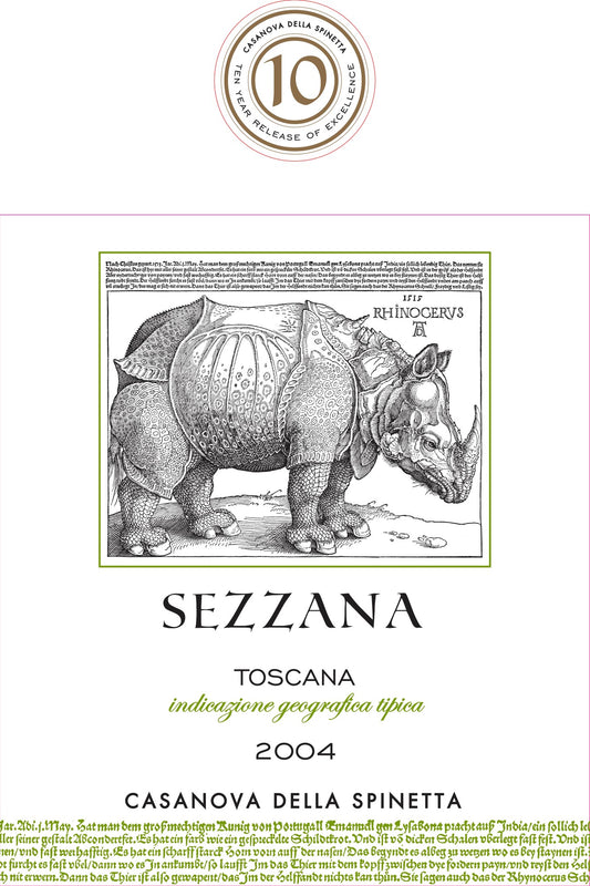 "Sezzana 10 Year Release", Casanova Della Spinetta [Wood] 2009
