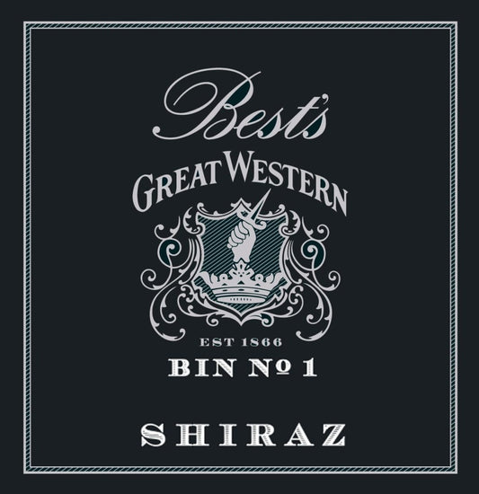 Shiraz, 'Bin No. 1', Best'S Great Western