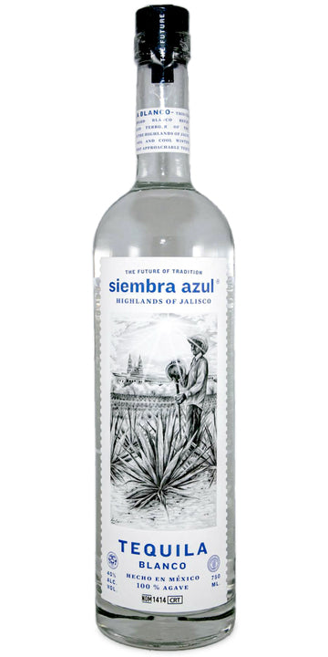 Siembra Azul Tequila Blanco Jalisco