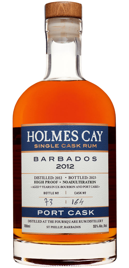 Single Cask Rum, 'Barbados - Foursquare 2012 - Port Cask', Holmes Cay
