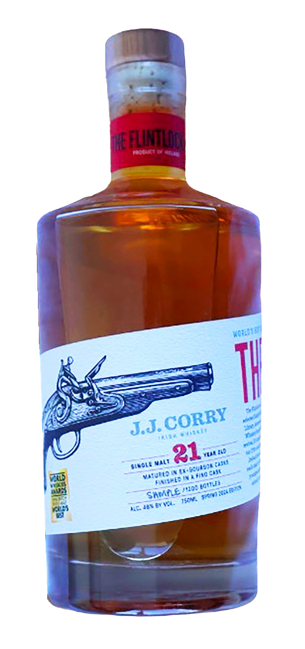 Single Malt Irish Whiskey, 'The Flintlock, #5 - 21 Years Old', Jj Corry