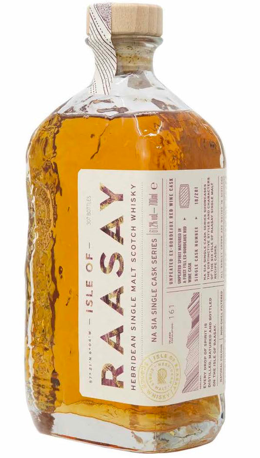 Single Malt Scotch Whisky, Unpeated Ex-Bordeaux Single Cask 19/527 , Isle Of Raa