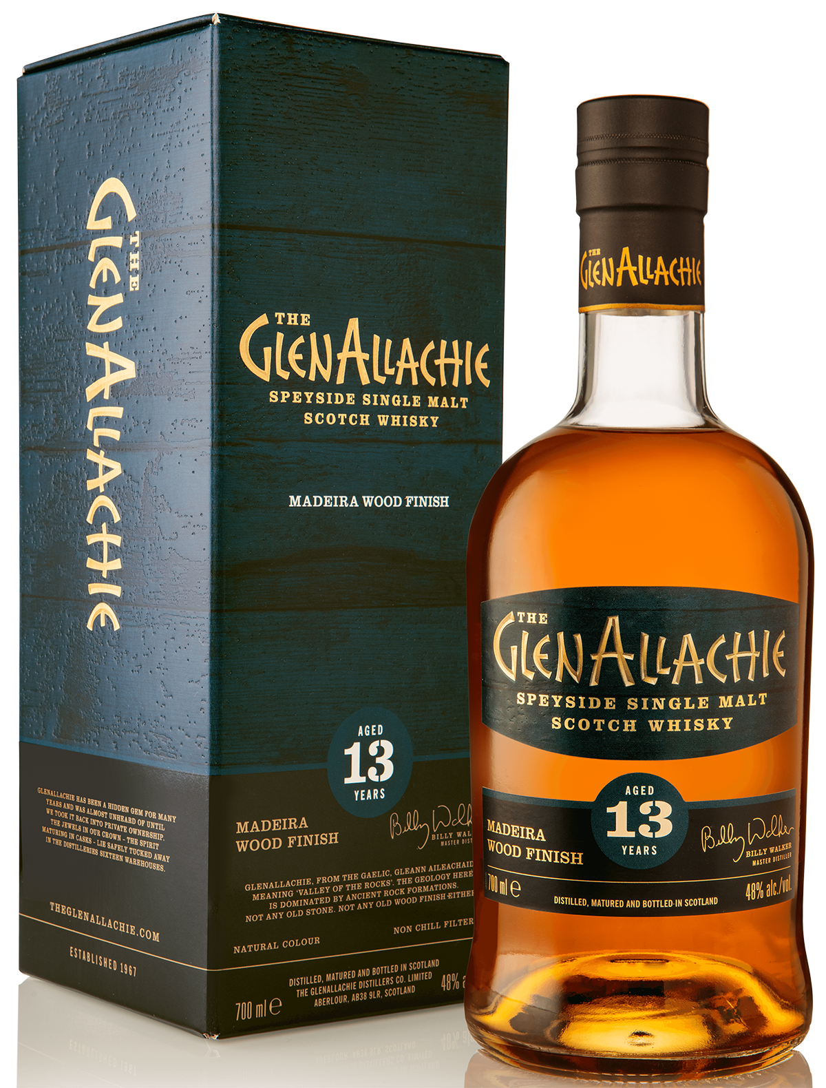 Single Malt Scotch Whisky, '13 Year Madeira Cask - Impex Exclusive', Glenallachi