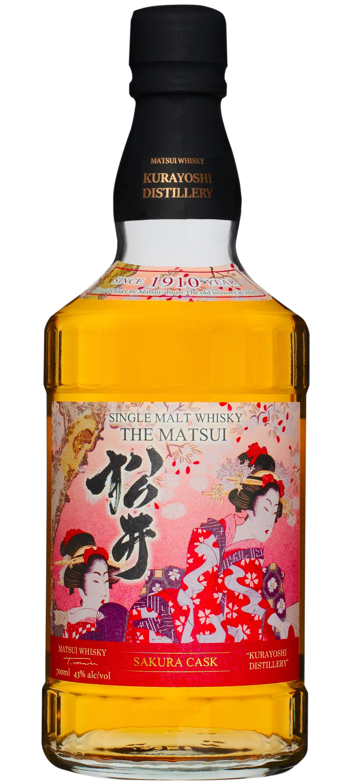 Single Malt Whisky, 'Sakura,' Matsui Whisky