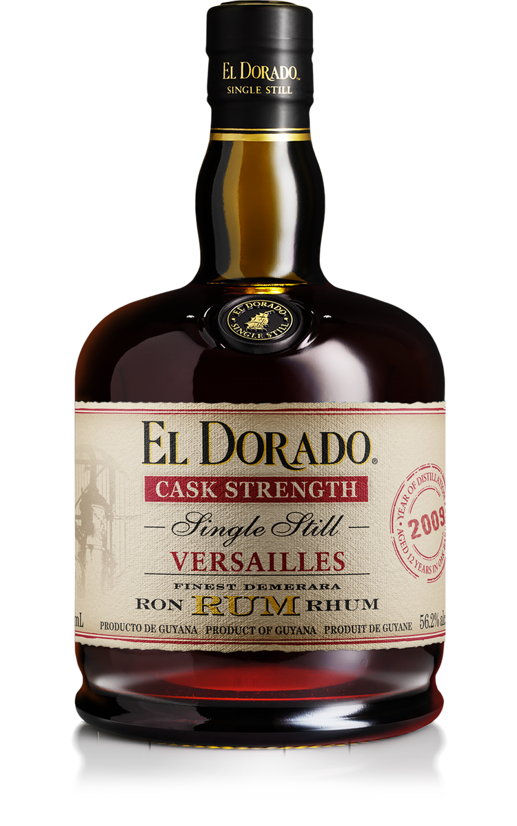 Single Still Rum - Versailles, Cask Strength, El Dorado