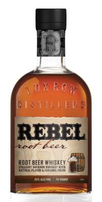 Rebel 100 Proof Whiskey with 50ml Rebel Root Beer Hitchhiker