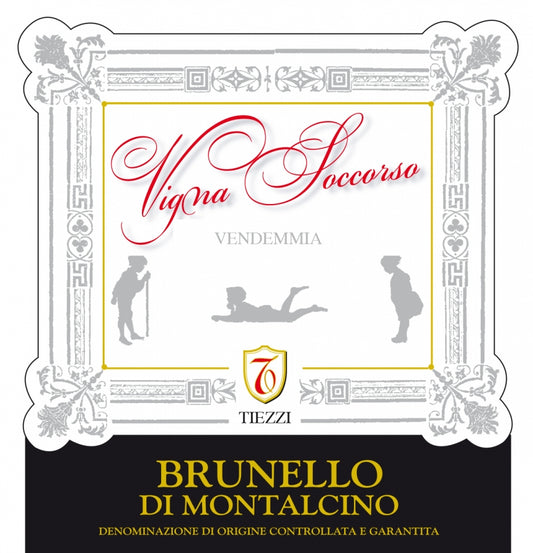 Brunello di Montalcino 'Vigna Soccorso', Enzo Tiezzi [STRAPPED] 2019