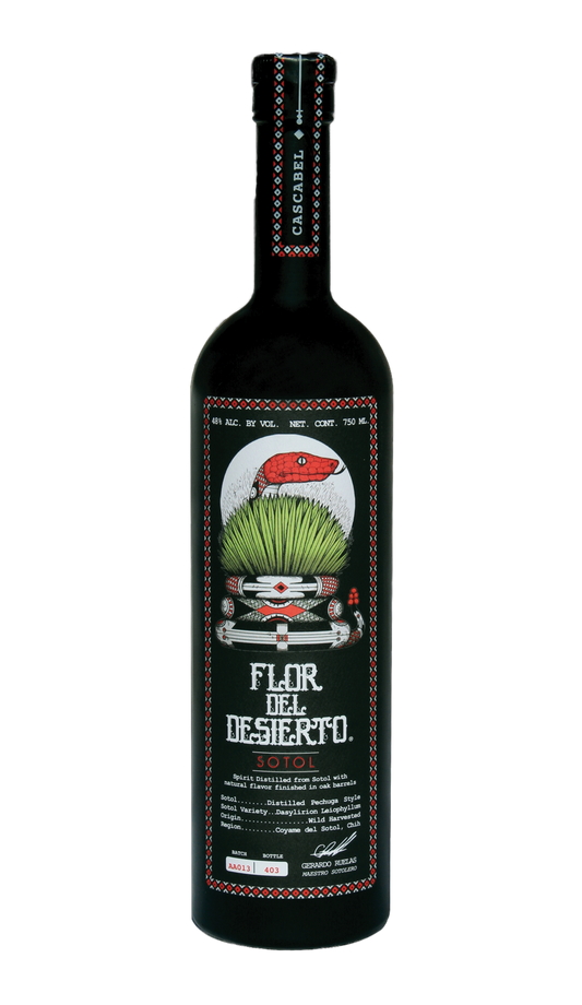 Sotol, Sotol Cascabel, 'Snake Pechuga', Flor Del Desierto [Black Bottle]