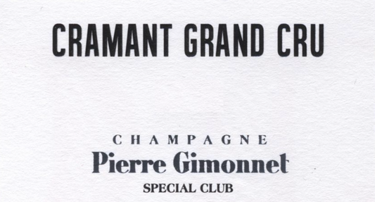 Special Club "Cramant" Blanc de Blancs Grand Cru Brut, Champagne P. Gimonnet et Fils [Gift Box] 2017