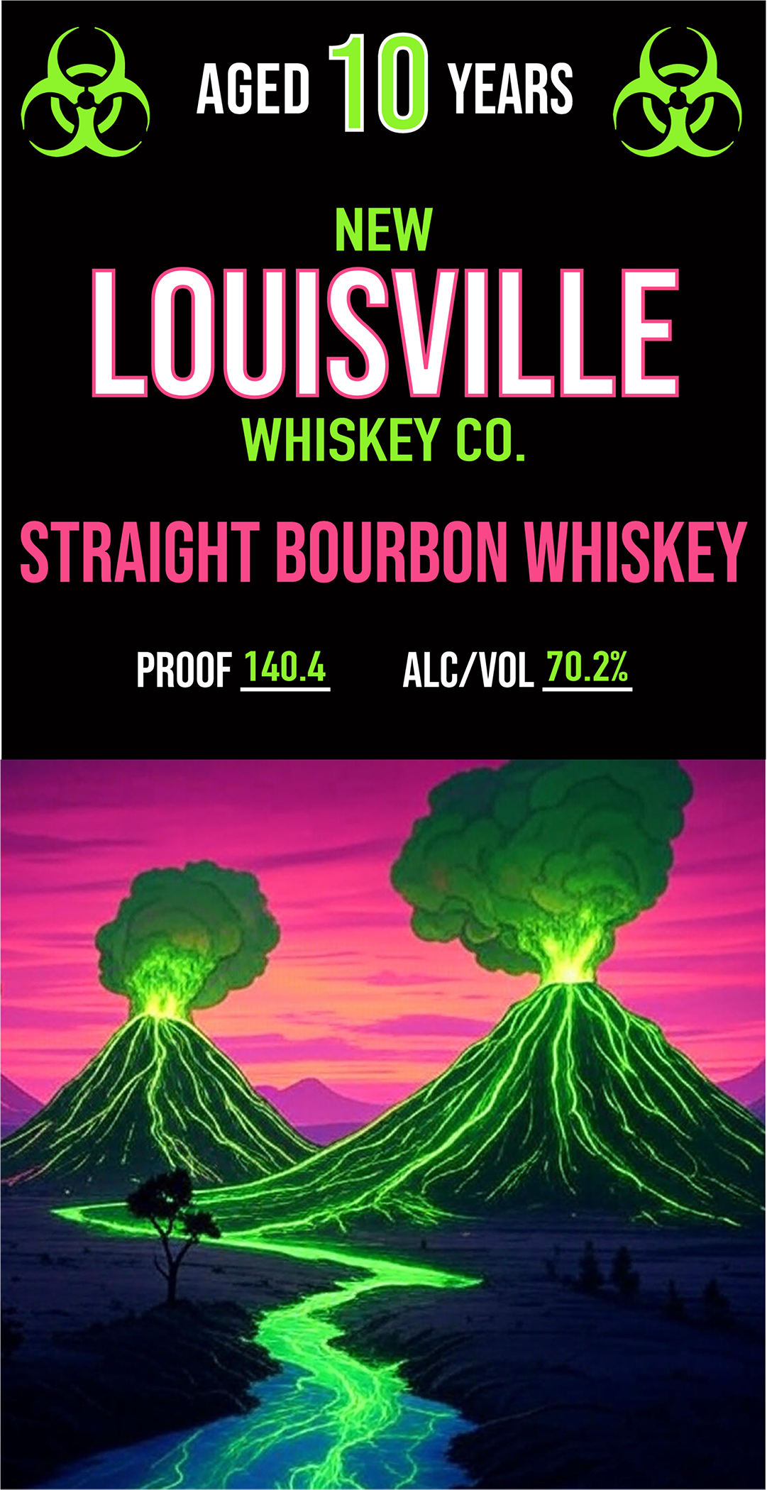 Straight Bourbon Whiskey, 10 Year - 9th Floor Skurnik Selection (A132), New Loui
