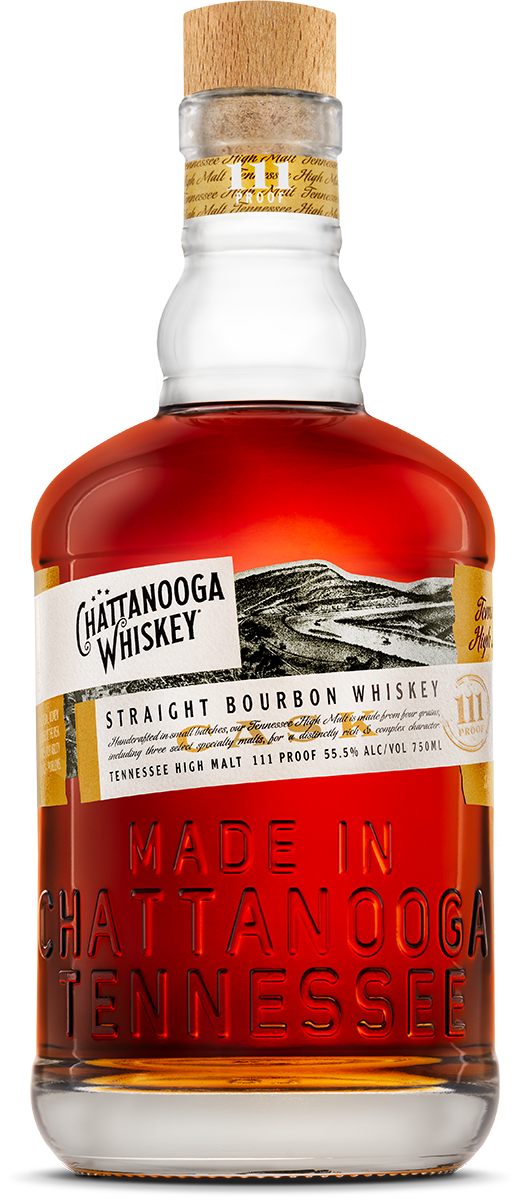 Straight Bourbon Whiskey, 111 Proof, Chattanooga Whiskey