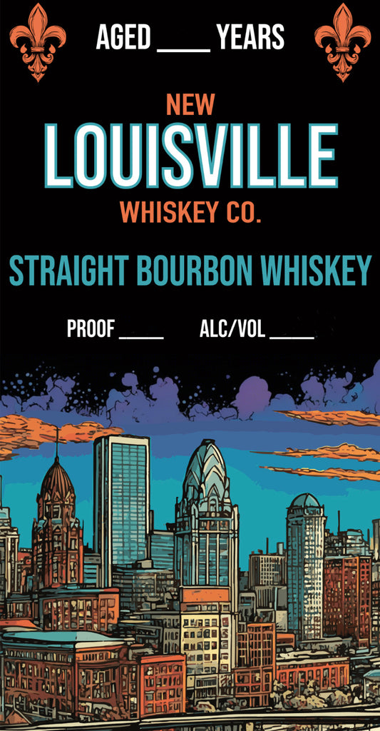 Straight Bourbon Whiskey, 8 Year - 9th Floor Skurnik Selection, New Louisville W