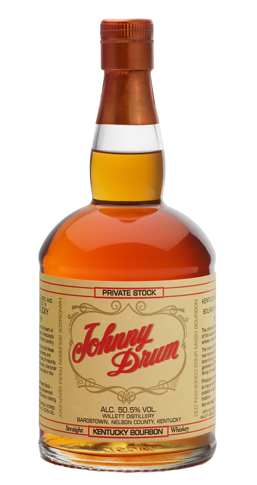 Straight Bourbon Whiskey, Johnny Drum, Willett Distillery