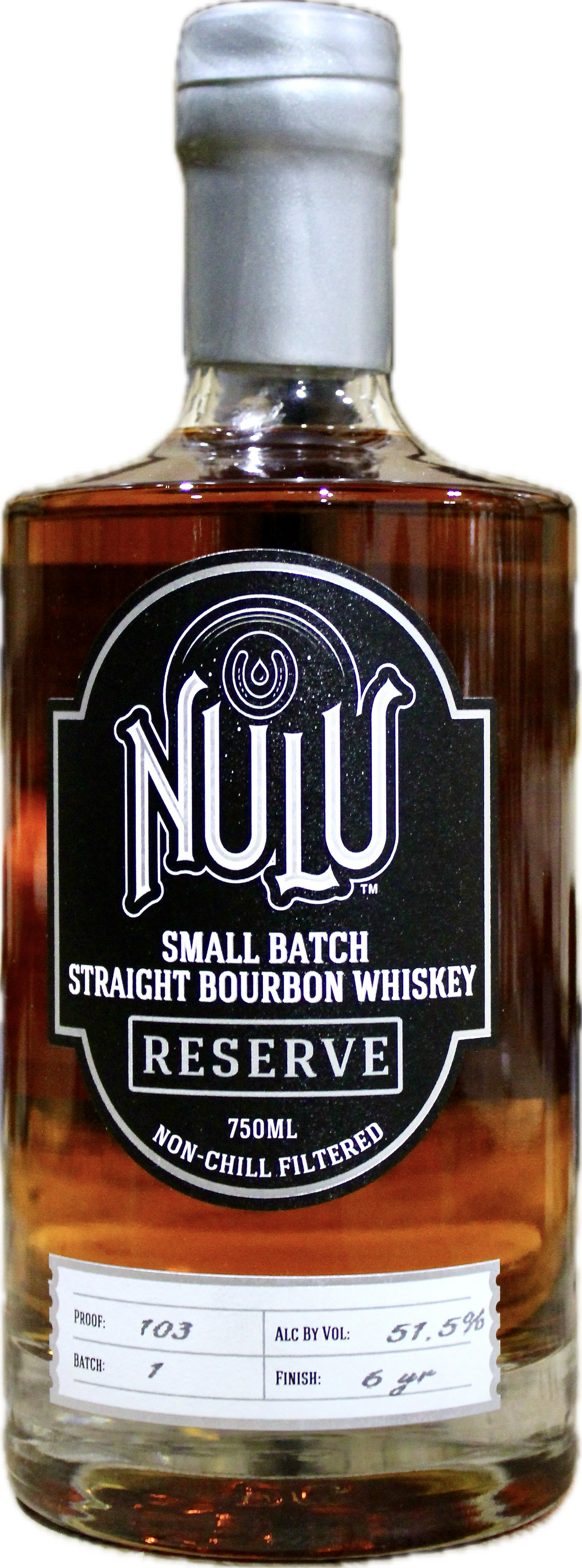 Straight Bourbon Whiskey, 'Small Batch - Reserve', Nulu Whiskey