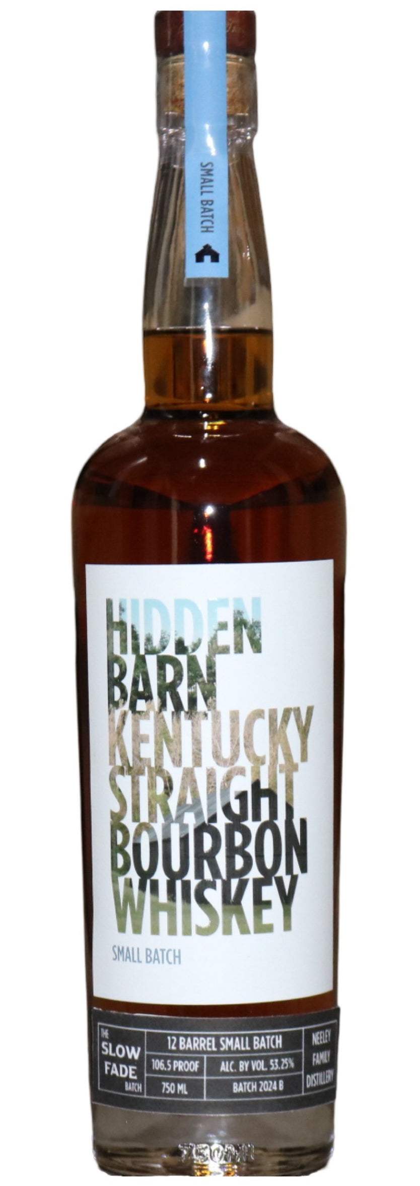 Straight Bourbon Whiskey, Small Batch Series 1 (Slow Fade), Hidden Barn