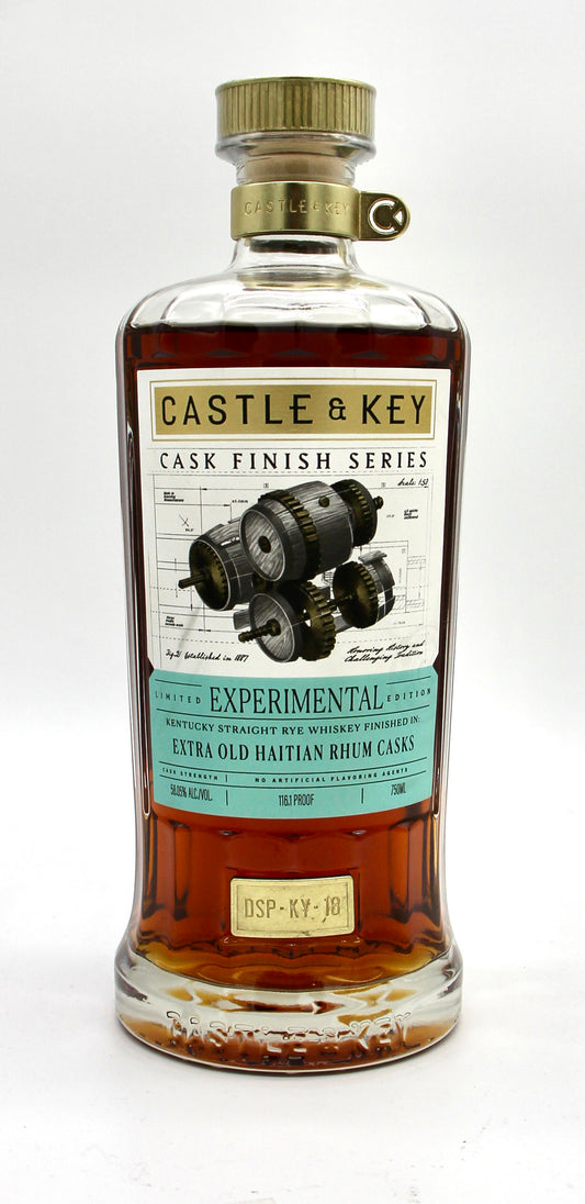 Straight Rye Whiskey, 'Experimental Cask Finish - Haitian Rhum Cask', Castle & K