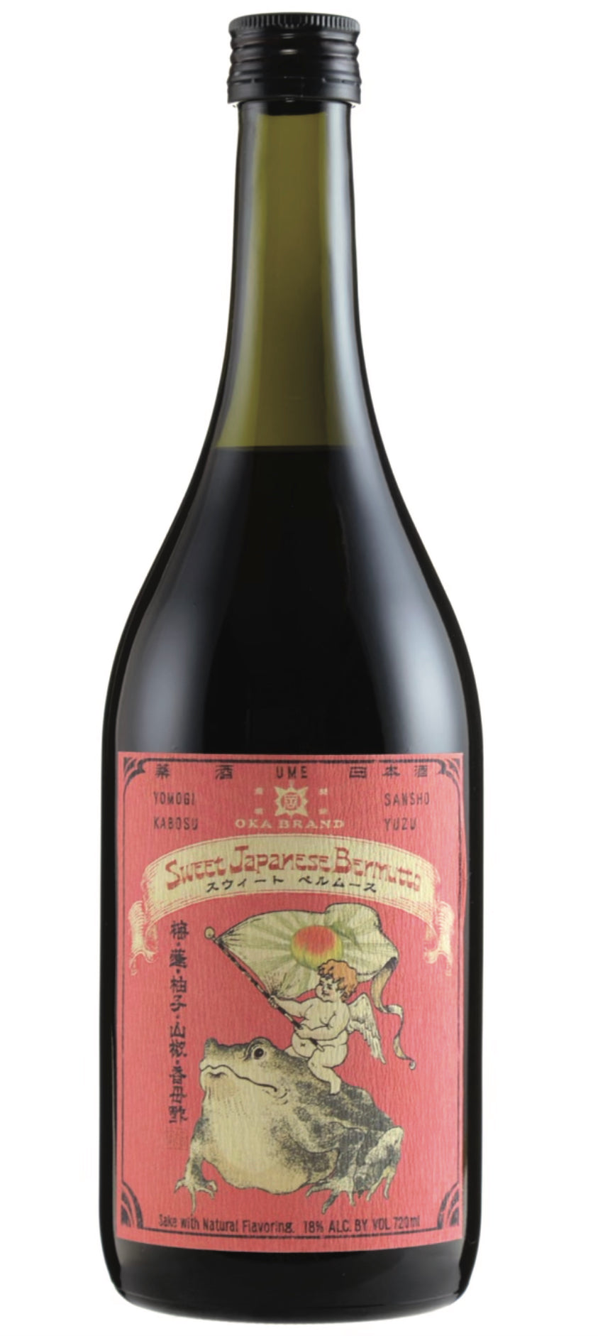 Sweet Sake Vermouth, 'Japanese Bermutto', Oka Brand