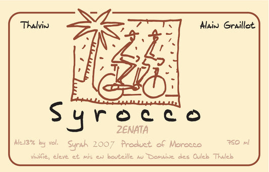 Syrah Du Morocco "Syrocco", Thalvin [Alain Graillot]