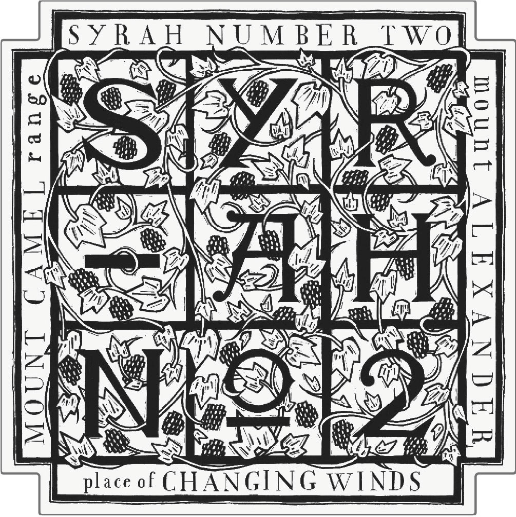 Syrah 'Grower Series #2', Place of Changing Winds
