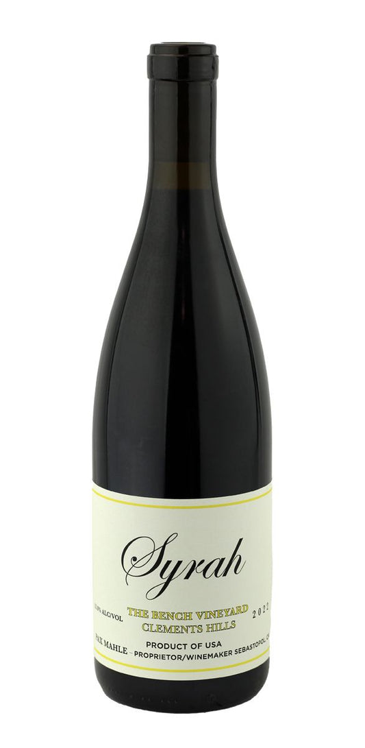 Syrah 'The Bench Vyd', Pax 2023