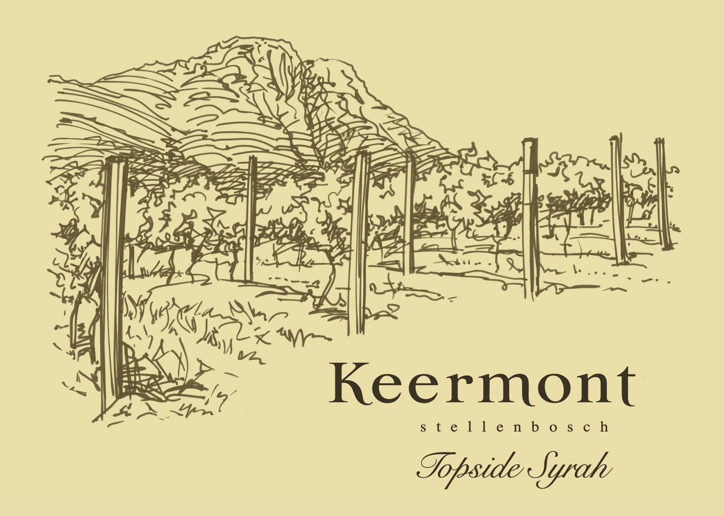 Syrah 'Topside', Keermont 2017