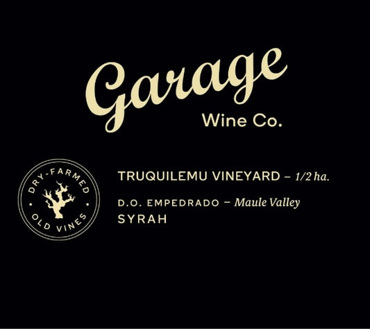 Syrah 'Truquilemu Vineyard', Garage Wine Co 2019