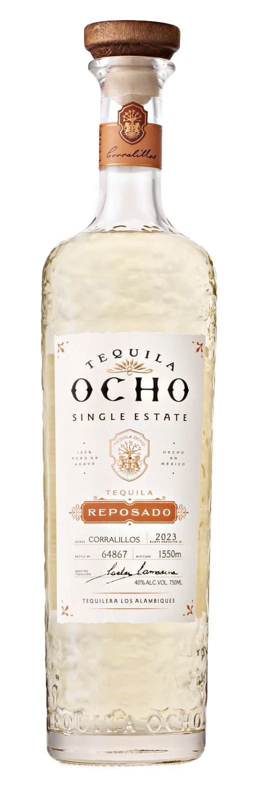 Ocho Single Estate Reposado Tequila 100% Puro De Agave