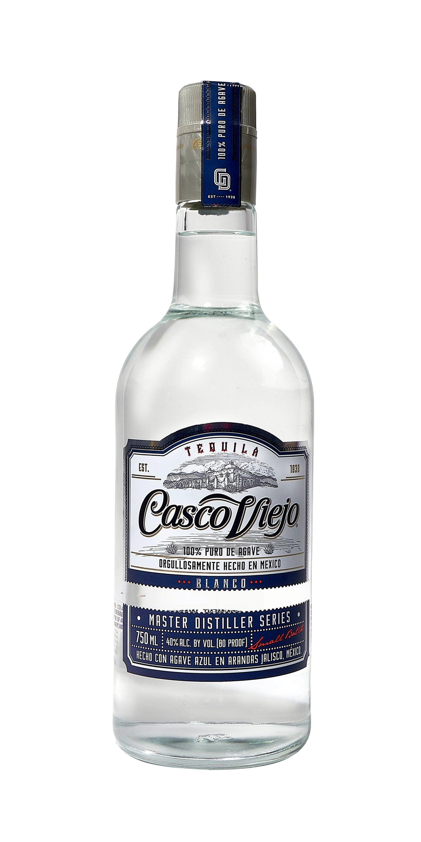 Tequila, Blanco, Casco Viejo [1000ml]