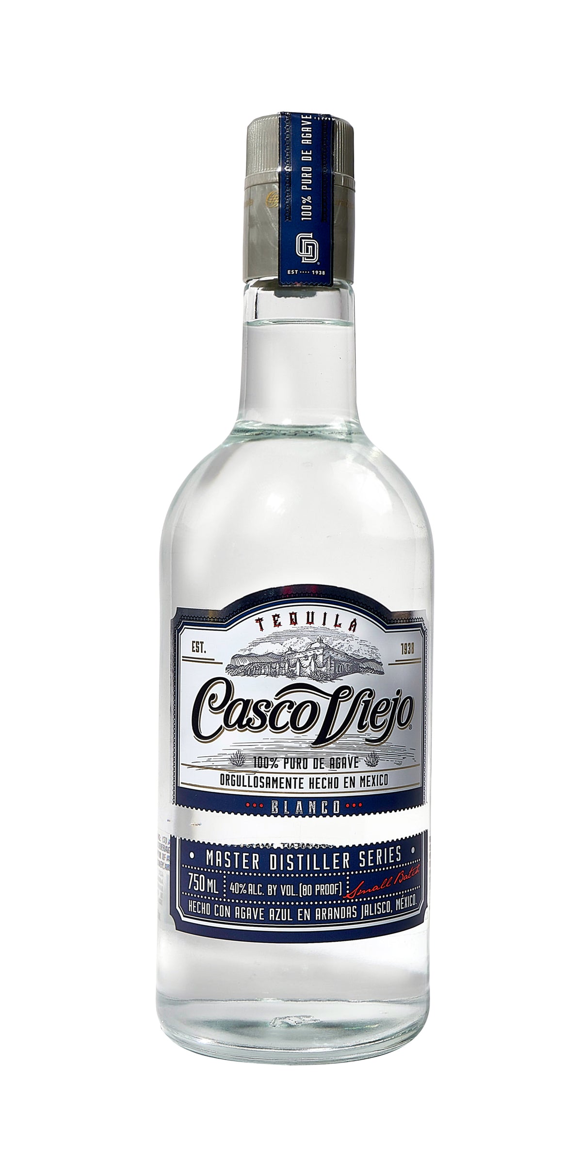 Tequila, Blanco, Casco Viejo [750ml]