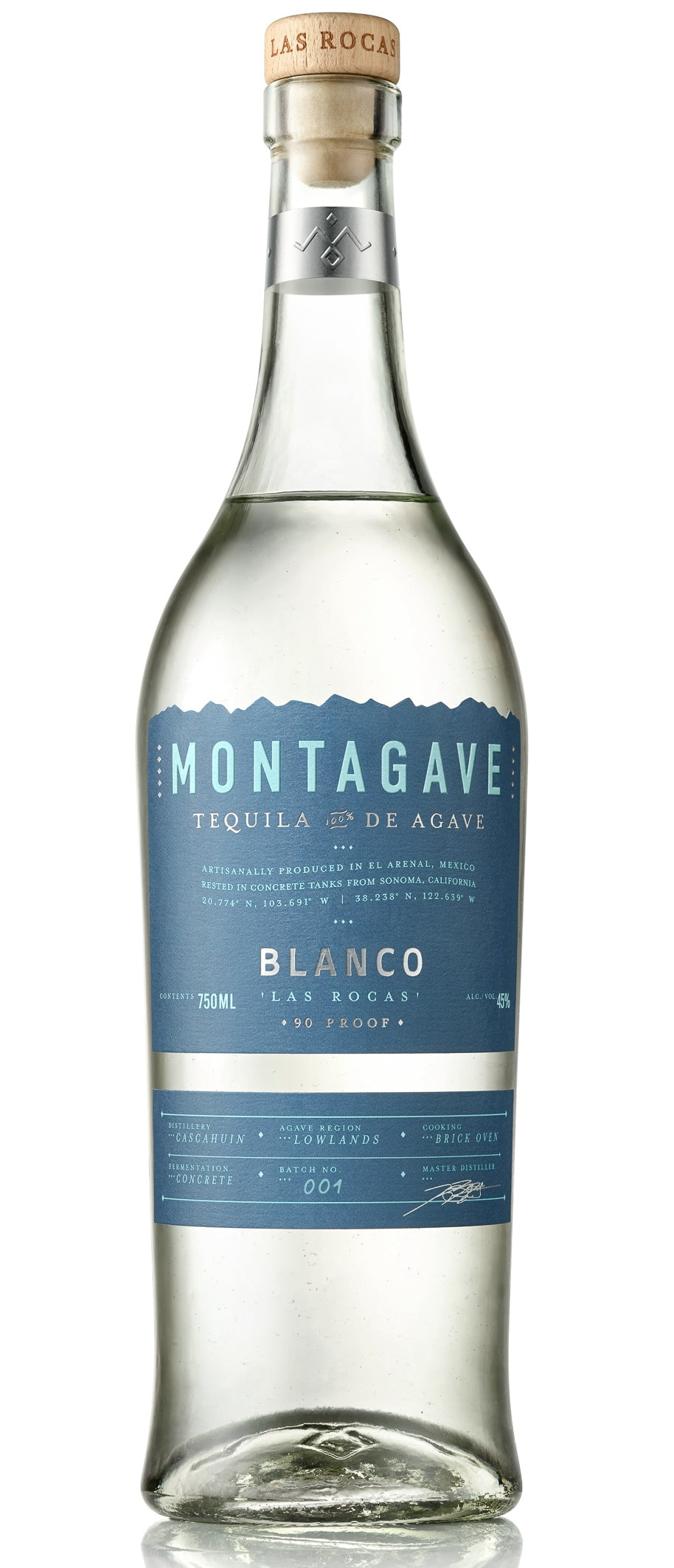 Tequila Blanco, 'Las Rocas', Montagave