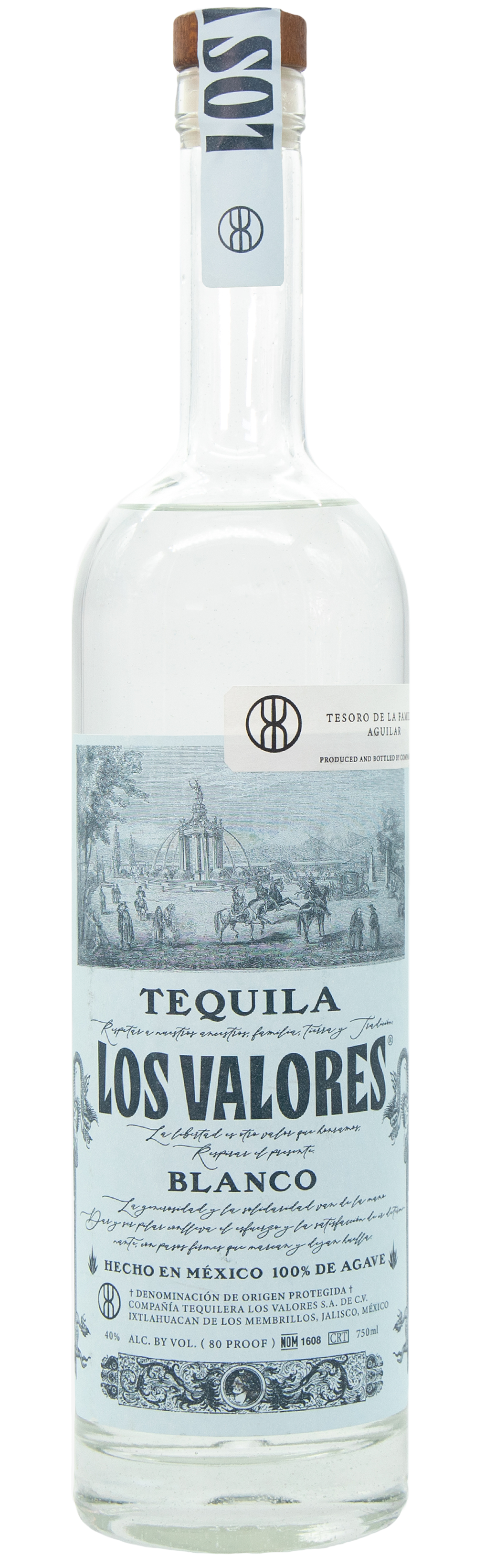 Tequila Blanco, Los Valores