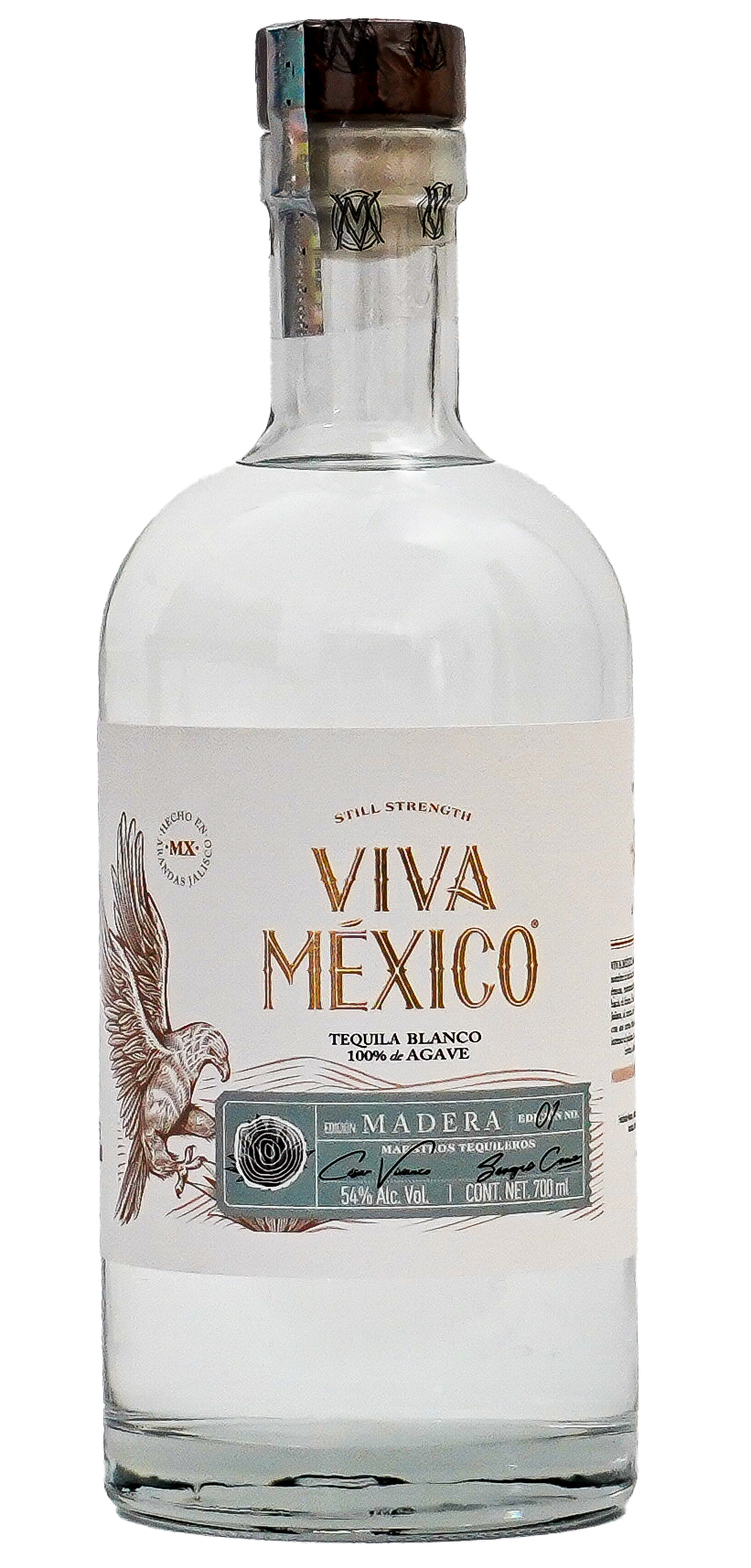 Tequila Blanco, 'Madera', Viva Mexico