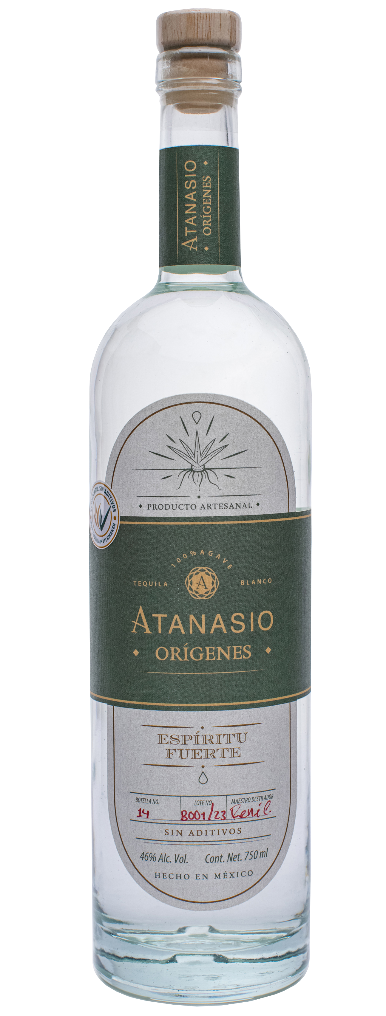 Tequila Origenes, Atanasio