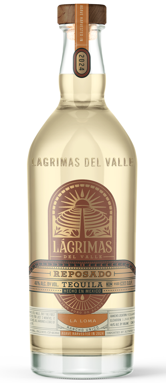 Tequila Reposado, 'La Loma', Lagrimas Del Valle
