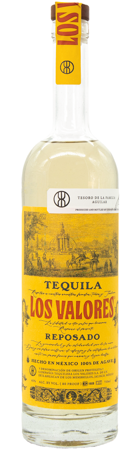 Tequila Reposado, Los Valores