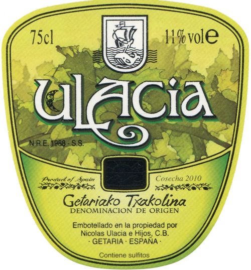Txakolina, Ulacia