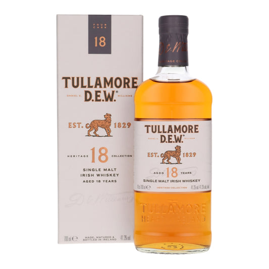 Tullamore Dew Irish Whiskey Single Malt 18 Year